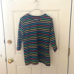 D & Co. Long Sleeved Tee + Stripes